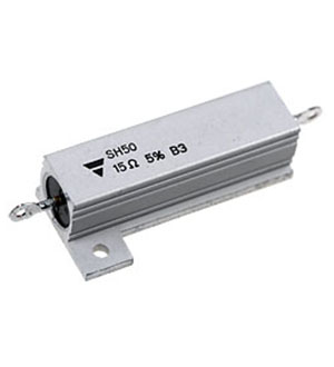 SH5015R00JS03, 50 15  5% Wirewound Power Res - 55  C + 200 C