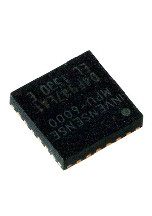 Invensense MPU-6000, 3-х осевой акселерометр 2-16g+3-х гироскоп 250-2К I2C/SPI QFN24 датчики ускорения(акселерометры)