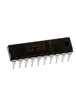 Infineon TCA3727, 2-Phase Stepper-Motor Driver 2x0.75A 50V outputs P-DIP-20-6 драйверы управления двигателями
