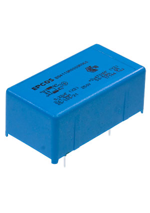 TDK EPCOS B84110AA60, сетевой фильтр B84110A0000A060 2x6A 250В сетевые фильтры подавления ЭМП