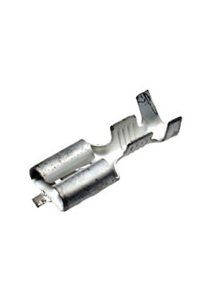 TE Connectivity 6-160448-5, FASTIN-FASTON-5, клемма ножевая гнездо 6.35мм неизол.1-2.5мм2 клеммы ножевые быстрого соединения