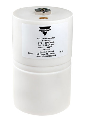 Vishay GTO2940-12PR, конденсатор 5191-45493-05-00 12мкФ 2940В конденсаторы силовые
