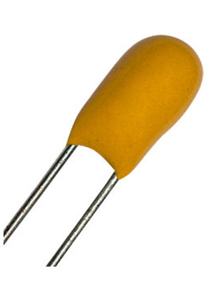 Vishay 199D106X0025C2V1E3, танталовый конденсатор 10мкФ 25в 199D типC 20 конденсаторы танталовые