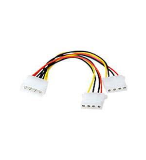 Gembird CC-PSU-1, Разветвитель питанияSU-1, Molex->2xMolex шнуры компьютерные