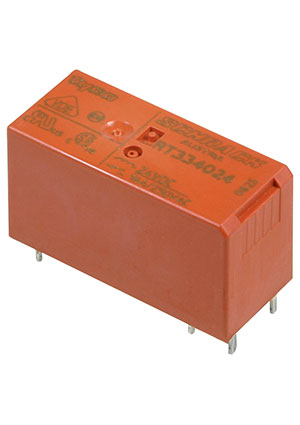 4-1393240-8, RT334024  1 Form A,SPST-NO,1NO 24VDC/16A