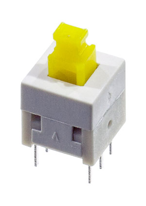 KLS L-KLS7-P8.0X8.0 0 (NON LOCK), кнопка без фиксации 8мм 30В 0.1A (B170H) кнопки миниатюрные