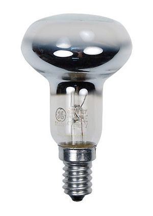GE LIGHTING 40R50/E14, Лампа 40Вт, зеркальная, цоколь E14, R=50mm лампы накаливания