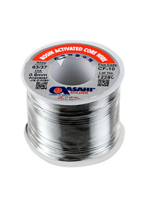  63  0.6  250  F10 RA, ASAHI, , Sn63/Pb37, d=0.6, 250.,  