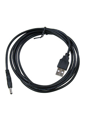 Gembird CC-USB-AMP35-6, Кабель USB 2.0/DC 3,5мм, 1,8м, экр, чер. шнуры компьютерные