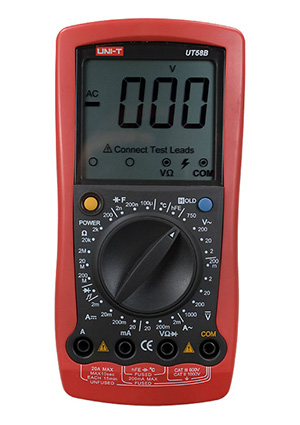 Uni-Trend UT58B, мультиметр цифровой мультиметры