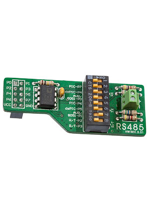 Microchip ME-RS485, плата расширения cредства разработки и отладки для микроконтр.