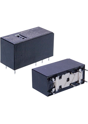 G2RL2 12DC, Реле 2 переключ. 12VDC, 8А/250В, DPDT