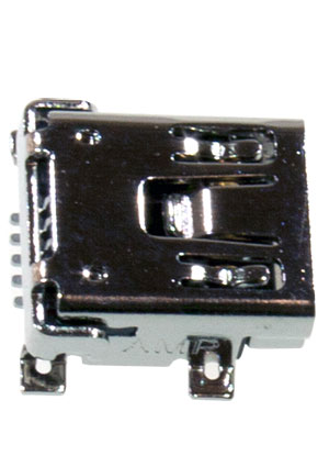 TE Connectivity 1734035-2, разъем USB Mini B SMT 5 контактов разьемы USB