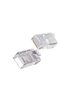 Rexant TP8P8C (RJ45) ВИЛКА, сетевая на кабель 8P8C разъемы телефонные и сетевые