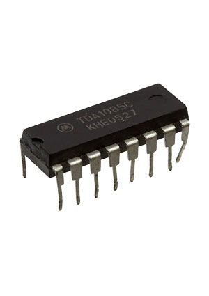 ONS TDA1085CG, контроллер скорости DIP16 микросхемы бытовой РЭА