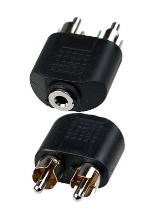 2-228, ���������� 2 x RCA ������ - 3.5�� ������ ���� �������