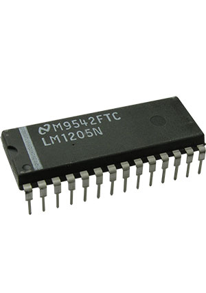 TI LM1205N, видеоусилитель PDIP28 усилители видео