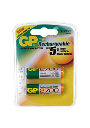 GP Batteries GP 270AAHC, аккумулятор NiMH ( AA ) , 1шт. аккумуляторы