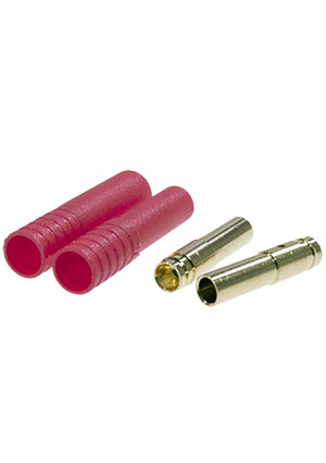 Китай 4.0 RED JACKET TYPE BANANA, Разъемы для rc моделей компьютерные переходники