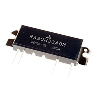 Mitsubishi RA30H3340M-101, 330-400MHz 30W 12.5V твердотельные ВЧ модули