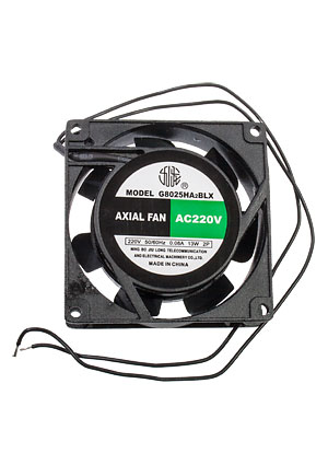 JIULONG MOTOR G8025HA2BLX, вентилятор 220В клеммы 80х80х25мм (аналог для JA0825H2B) подшипник качения AC вентиляторы