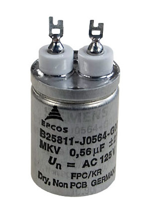 TDK EPCOS B25811J564G1, конденсатор B25811J0564G001, MKV 0.56мкФ 125v конденсаторы силовые