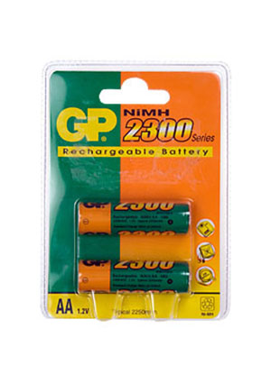 GP Batteries GP 230AAHC, аккумулятор PET-G ,  NiMH ( AA ) , 1шт. аккумуляторы