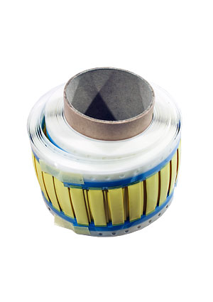 TE Connectivity TMS-SCE-1K-1/4-2.0-4, термоусадочный маркер 7525070001, цвет желтый, аналог для TMS-SCE-1/4-2.0-4 маркеры на кабель