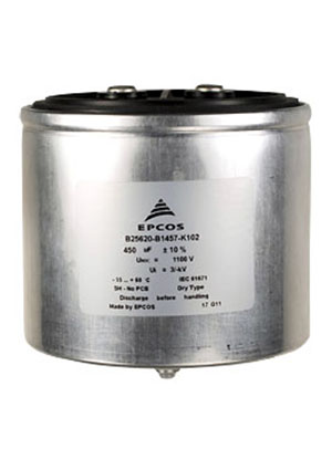 TDK EPCOS B25620B1457K103, конденсатор MKP 450мкФ 1100v конденсаторы силовые