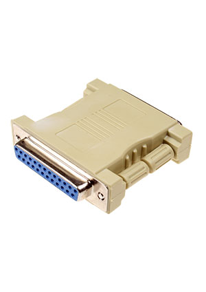 NXU XYA012-A (DB25F/DB25F), переходник D-SUB литой корпус компьютерные переходники