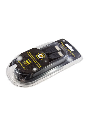 Konoos KC-HDMI-1.8, Кабель HDMI, 1.8м, v1.4, 19M/19M, черный, экран, позол.разъемы шнуры аудио-видео