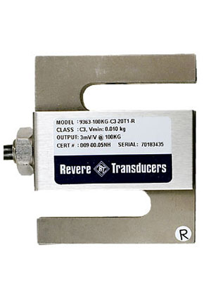 VPGMeasurements 09363-100K-C3-01F, S-образный тензодатчик на 100 кг, класс точности C3, нержавеющий корпус Тензодатчики, узлы встройки