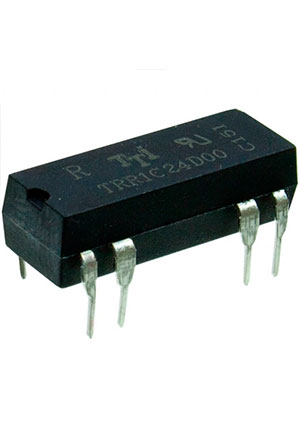 TTI TRR-1C-24-D-00-D-R, герконовое реле 24В/0.5A DIP реле герконовые
