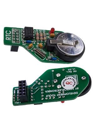 Microchip ME-RTC BOARD, плата часов реального времени cредства разработки и отладки для микроконтр.