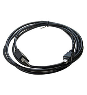 XYC097 1.8 M  BLACK, ������ USB 2.0 - miniUSB 5pin 1.8� (PL1308)