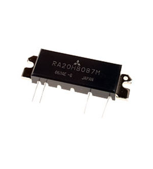 Mitsubishi RA20H8087M-101, вч модуль 806-870MHz 20W 12.5V твердотельные ВЧ модули