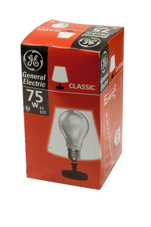 GE LIGHTING 75A1/FR/E27, Лампа 75Вт, матовая, цоколь E27 лампы накаливания