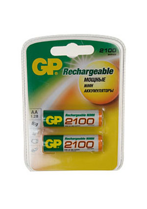 GP Batteries GP 210AA, аккумулятор HC- PET-G ,  NiMH ( AA ) аккумуляторы