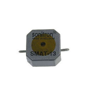 Sonitron SMAT-13-S, пьезоизлучатель без генератора 13мм SMD излучатели звука