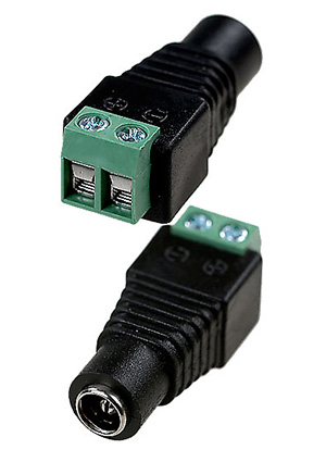 Китай PDC-FS, гнездо питания 5.5x2.1мм с клеммной колодкой штырьковые разъемы питания