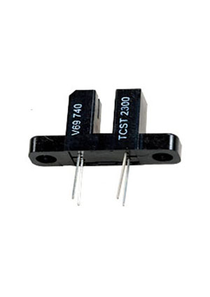 Vishay TCST2300, SENSOR TRANS. 2FLAGS, 0,25MM APERTURE-e4 датчики оптические