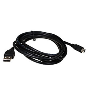 Gembird CCP-USB2-AM5P-6, Кабель USB 2.0 Pro6,AM/miniBM 5P,1.8м,позол.конт.,чер. шнуры компьютерные