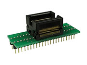 DIP44-TSOP44 ZIF  TYPE II, адаптер для программирования микросхем