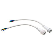 11-9440, соединительный кабель (4pin) герметичный (IP67) 4х0.75мм2 белый