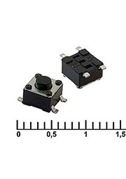 IT-1109S, (4.5x4.5x3.8) мм кнопка тактовая
