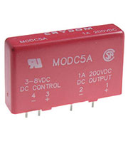 M-ODC5A, I/O цифровой модуль 3-8VDC 18мА выходной 1A/250VDC 4кВ