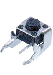0750HIM-130G-G, кнопка тактовая угл. 7х7 h=3.85мм (аналог TS-A2PV-130)