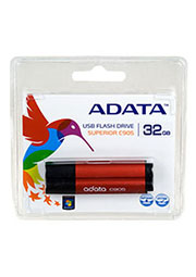 A-DATA 32ГБ USB2.0, Память, Retail, красн.