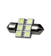 ARL-T10X31MM, 5050 smd 6-LED(12V, SV8.5HR) ARL (авт.лампы)