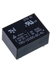 TRV-12VDC-SC-AL-R, Реле электромеханическое